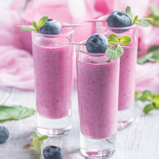 Arctic Blueberry Banana Smoothies