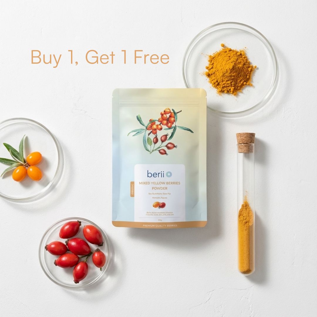 Organic Yellow Berry Powder Mix 150g