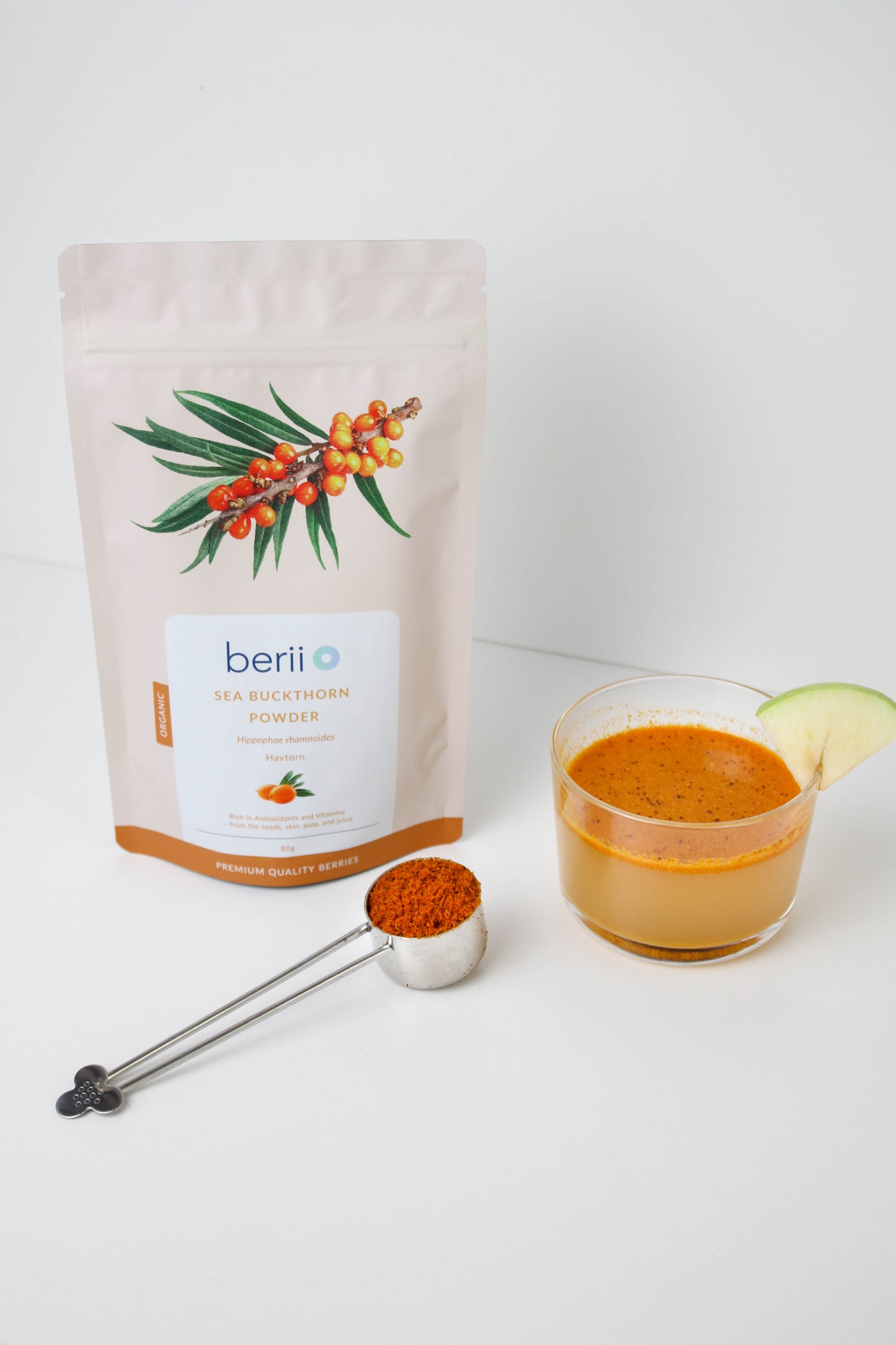 Organic Sea Buckthorn Powder 80g