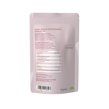 Organic Aronia Berry Powder 80g