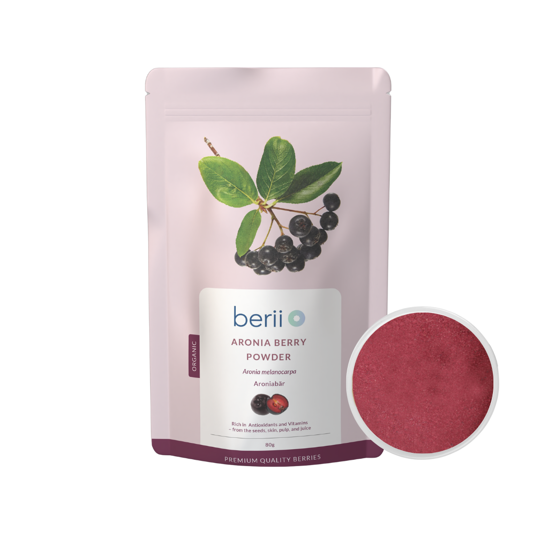 Organic Aronia Berry Powder 80g