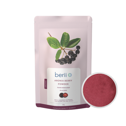 Organic Aronia Berry Powder 80g