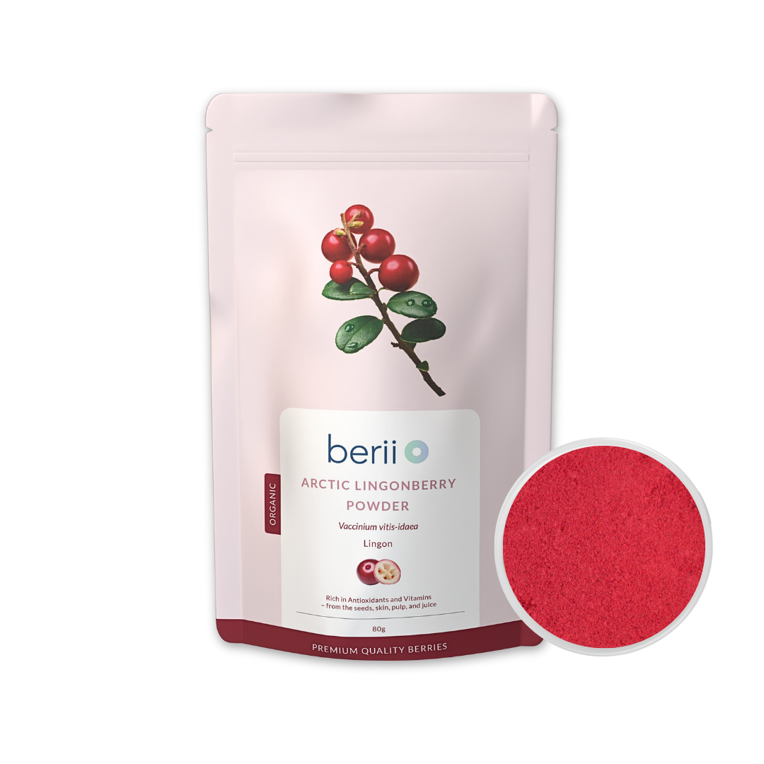 Organic Arctic Lingonberry Powder 80g