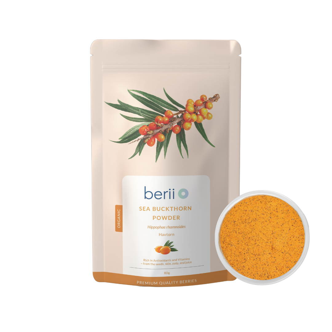 Organic Sea Buckthorn Powder 80g