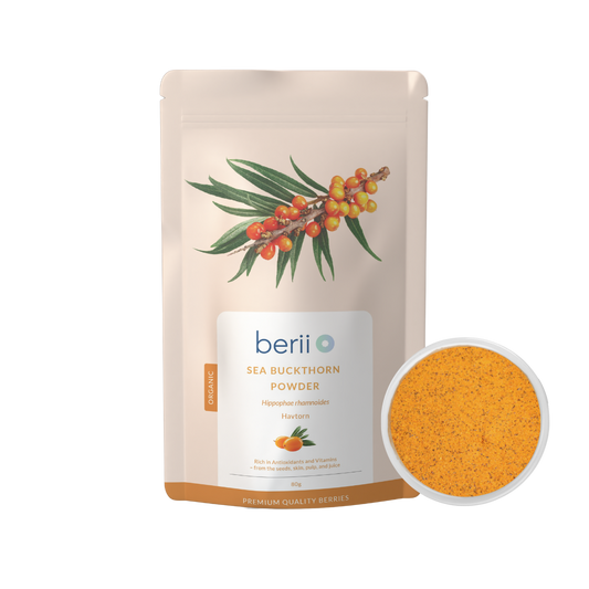 Organic Sea Buckthorn Powder 80g