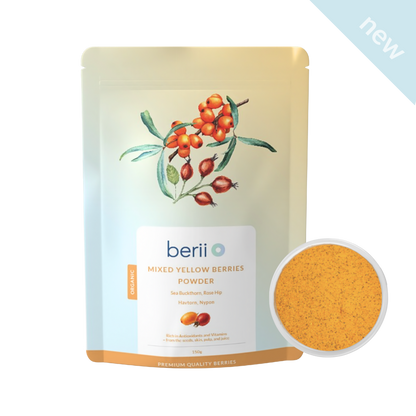 Organic Yellow Berry Powder Mix 150g