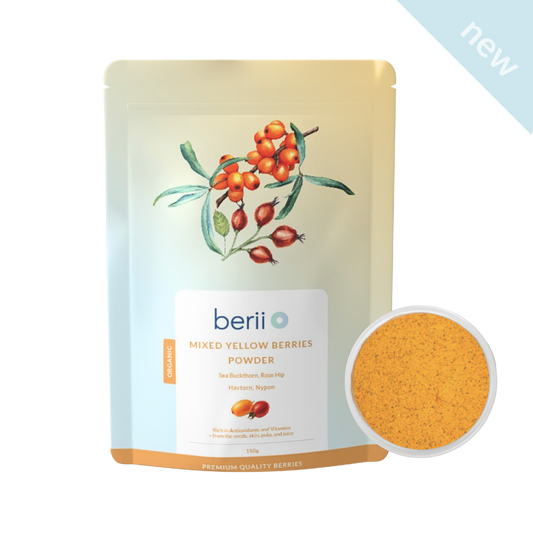 Organic Yellow Berry Powder Mix 150g