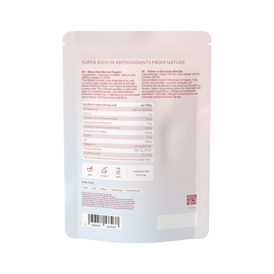 Mixed Red Berries Powder 150g