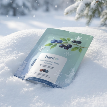 Organic Mixed Blue Berries Powder 150g