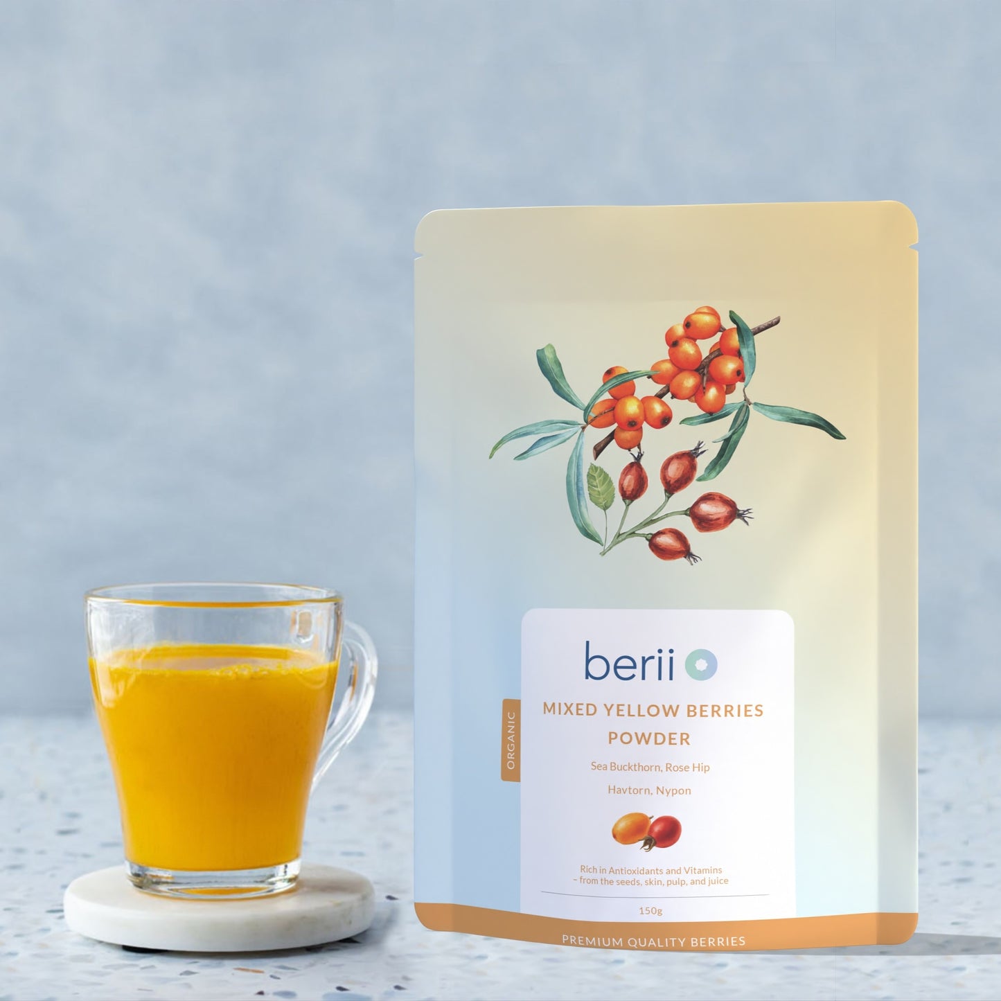 Organic Yellow Berry Powder Mix 150g